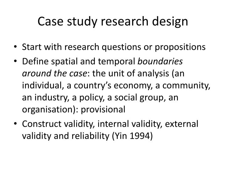 what is a case study in research
