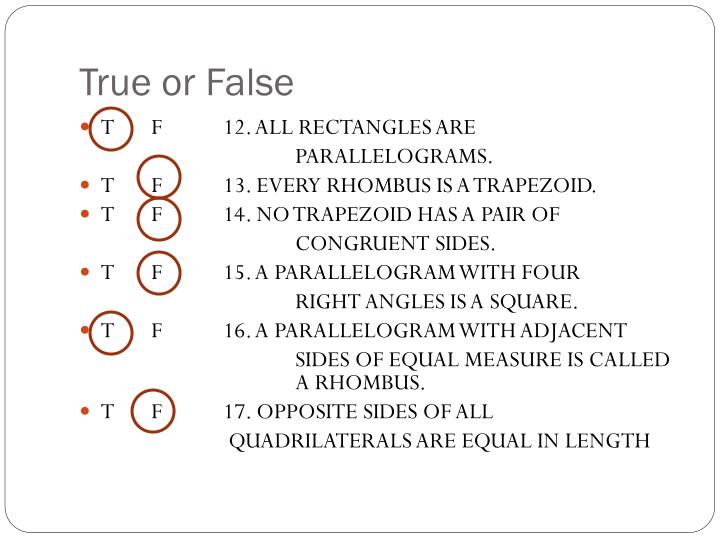 Ppt quadrilateral properties powerpoint presentation id 2164638