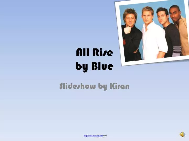 all rise by blue n.