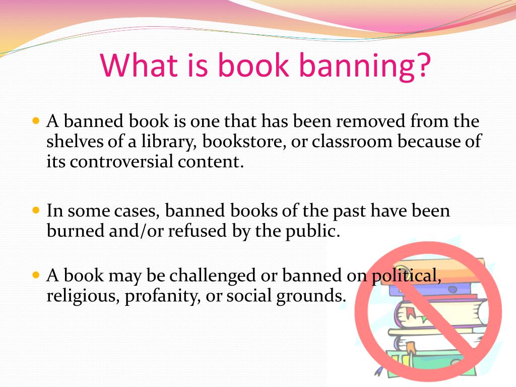 thesis statement about banning books