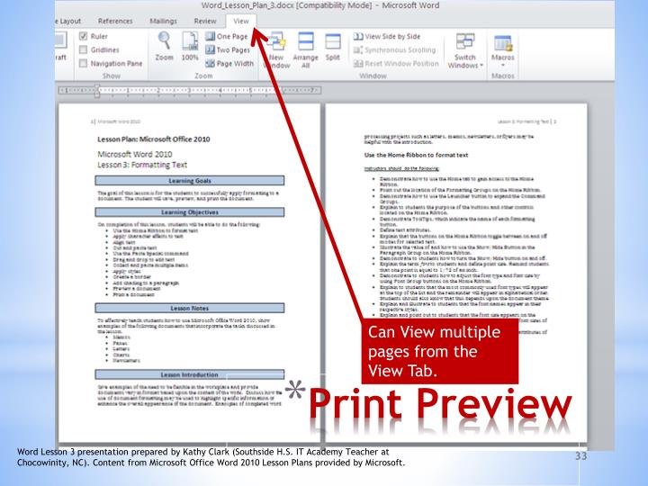 ppt microsoft word 2010 powerpoint presentation id 2165448