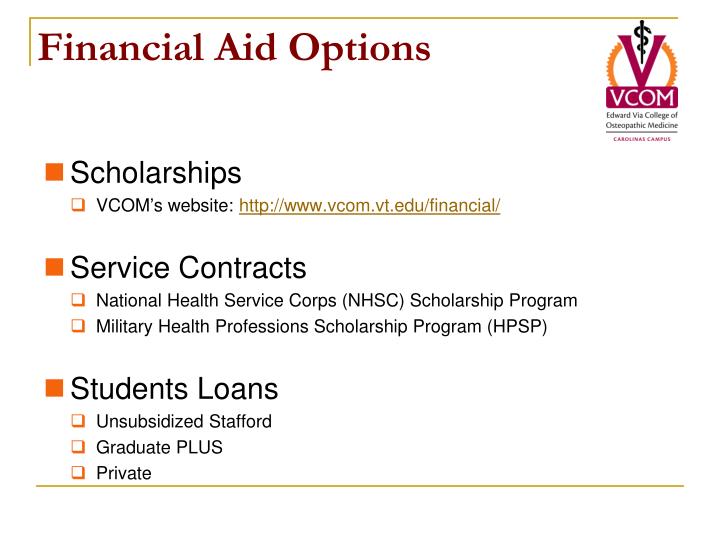Stock options financial aid