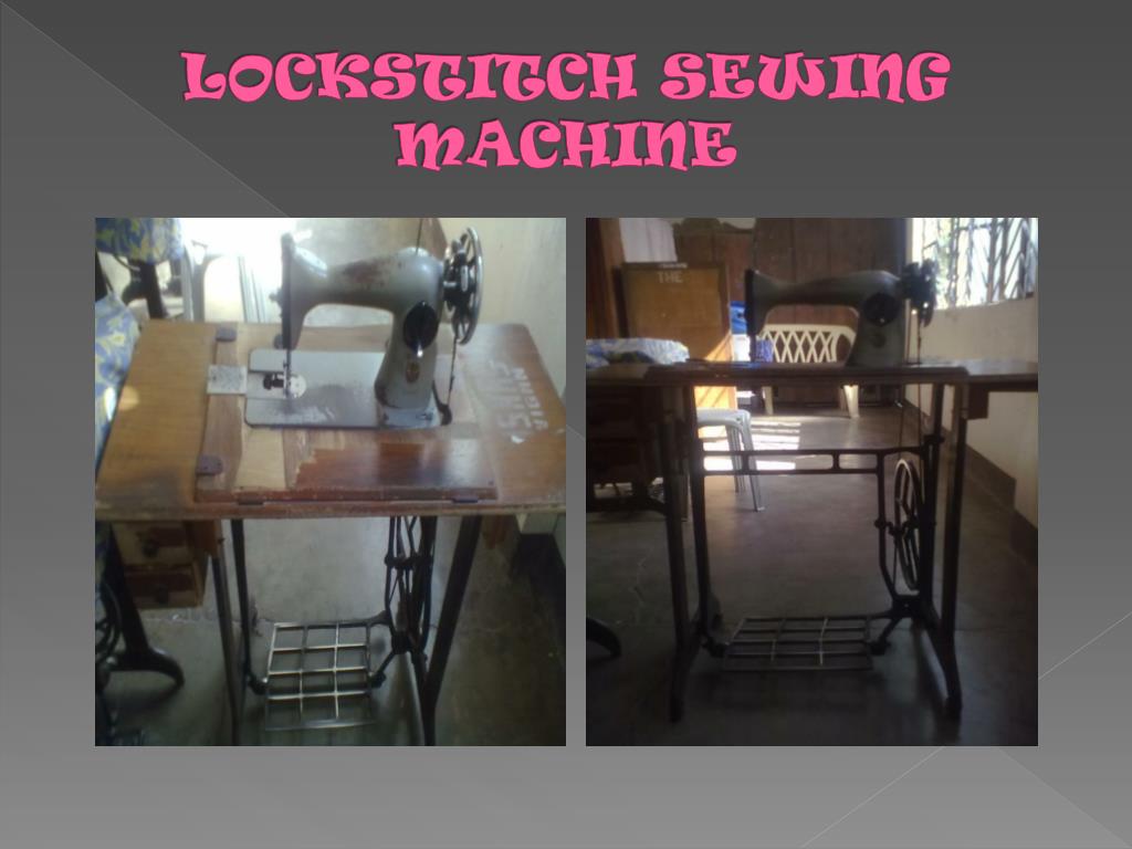 PPT - The Lower Parts of the Lock Stitch Sewing Machine PowerPoint