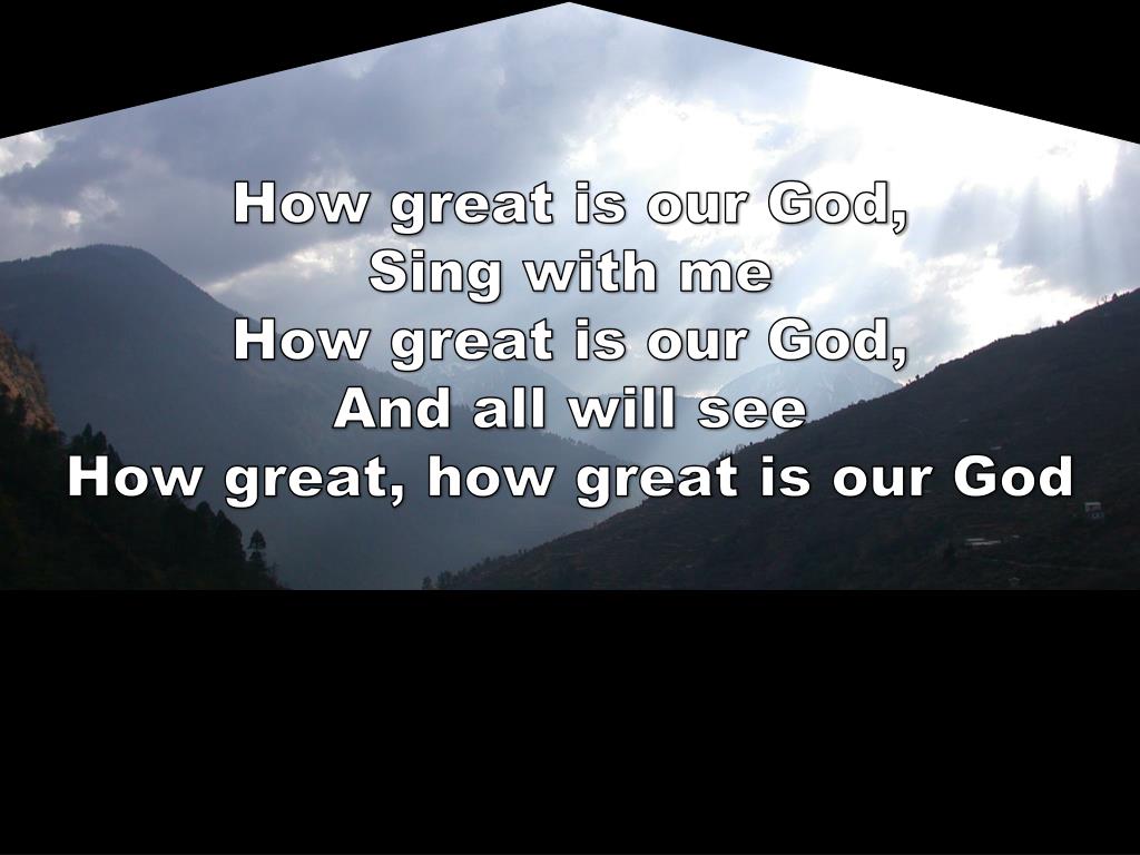 PPT - The splendor of a King, Clothed in majesty Let all the earth ...