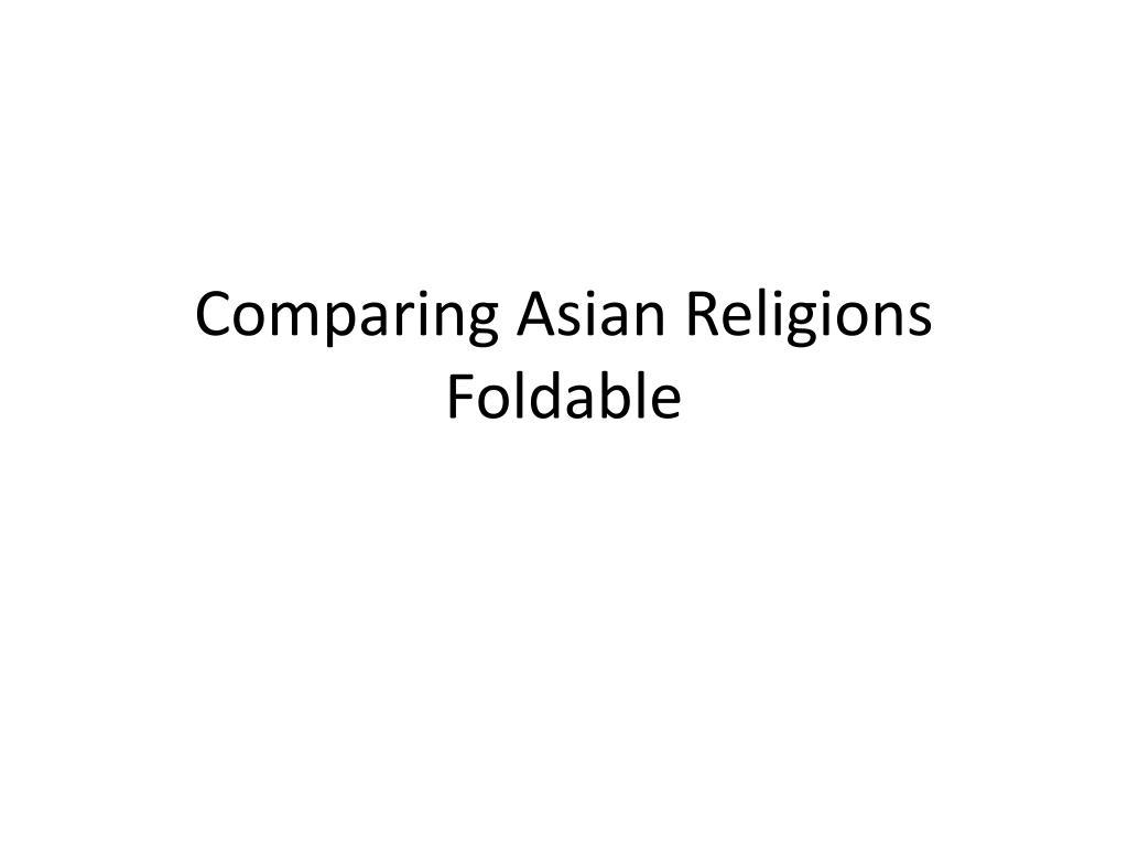 Comparing asian religions images 803