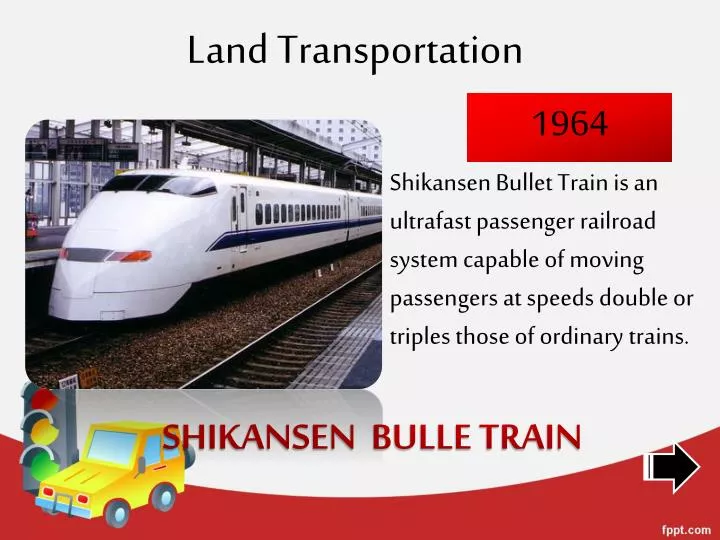 PPT Land Transportation PowerPoint Presentation, free download ID2166863