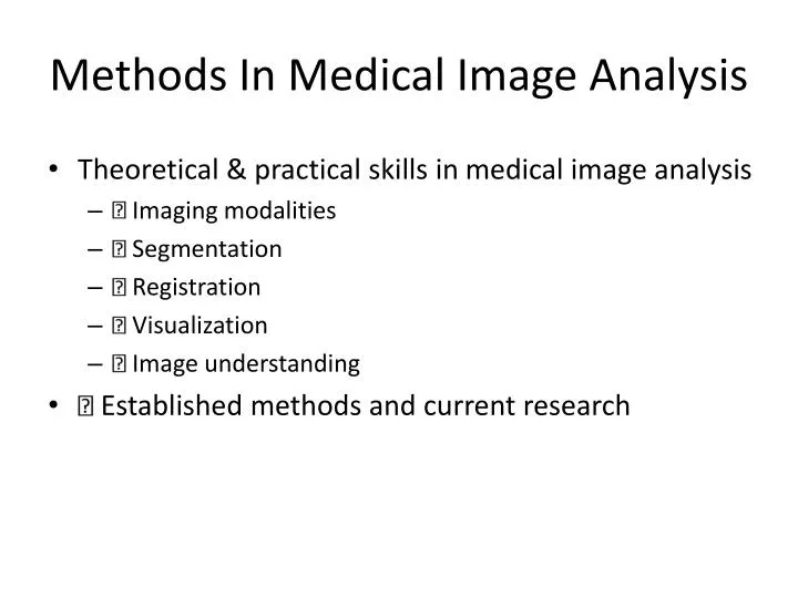 meaning of analysis medical