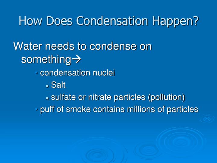 PPT Evaporation, Condensation, and Precipitation PowerPoint