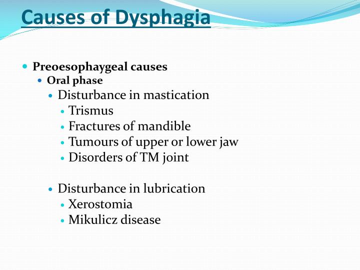 Ppt Dysphagia Powerpoint Presentation Free Download