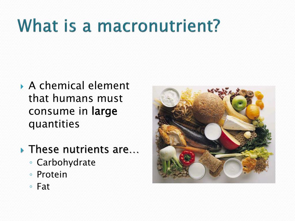 PPT - Macronutrients PowerPoint Presentation, free download - ID:2170949