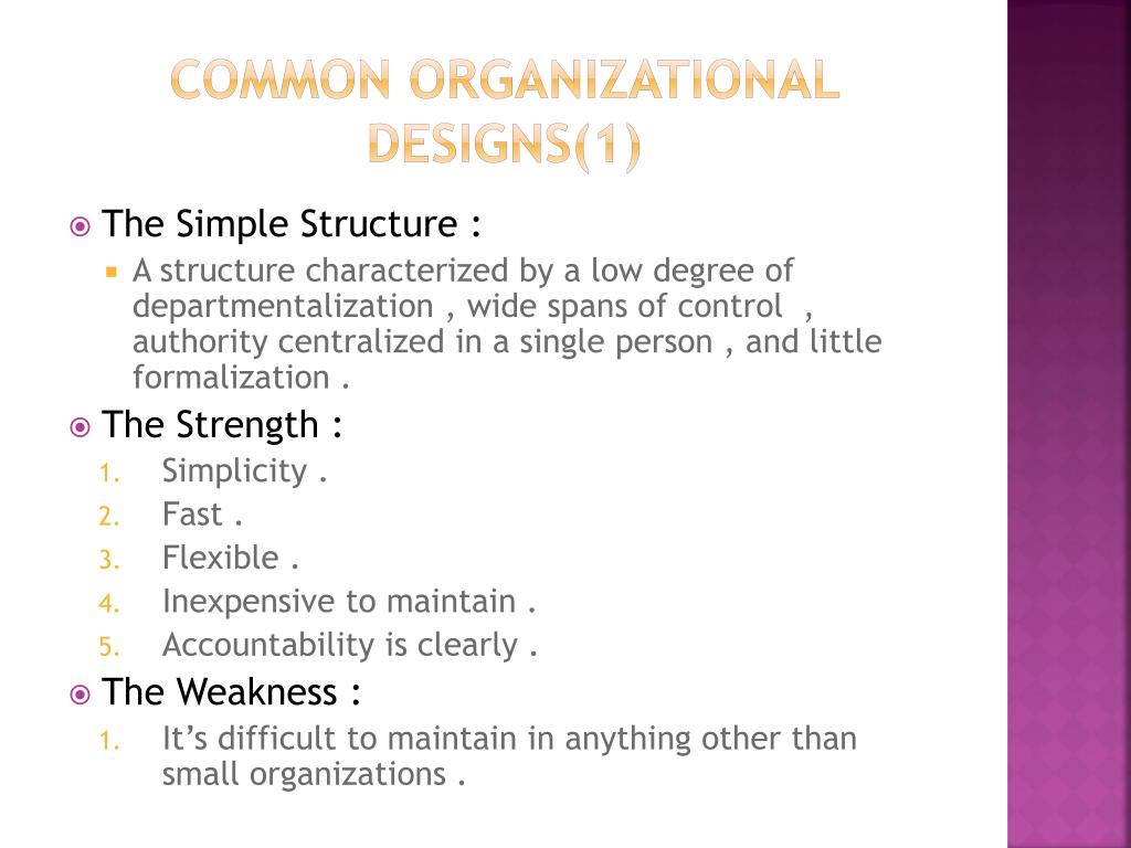 PPT - Foundations of organization structure PowerPoint Presentation ...