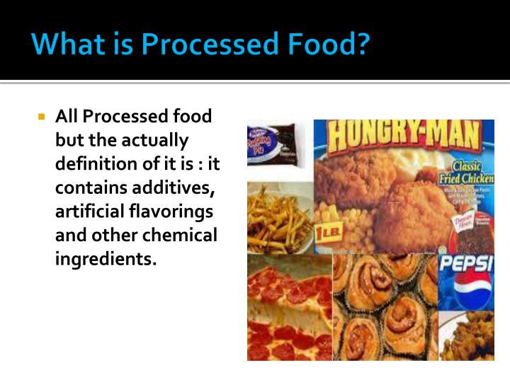 PPT Processed Food PowerPoint Presentation ID 2171274