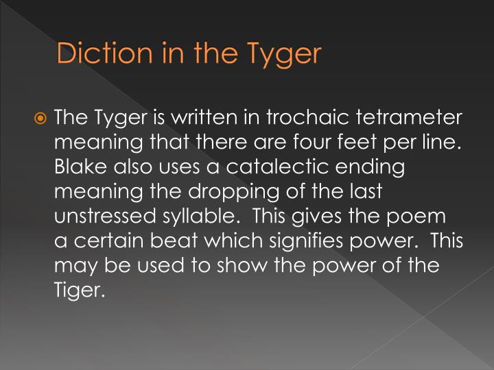 the tyger analysis line by line