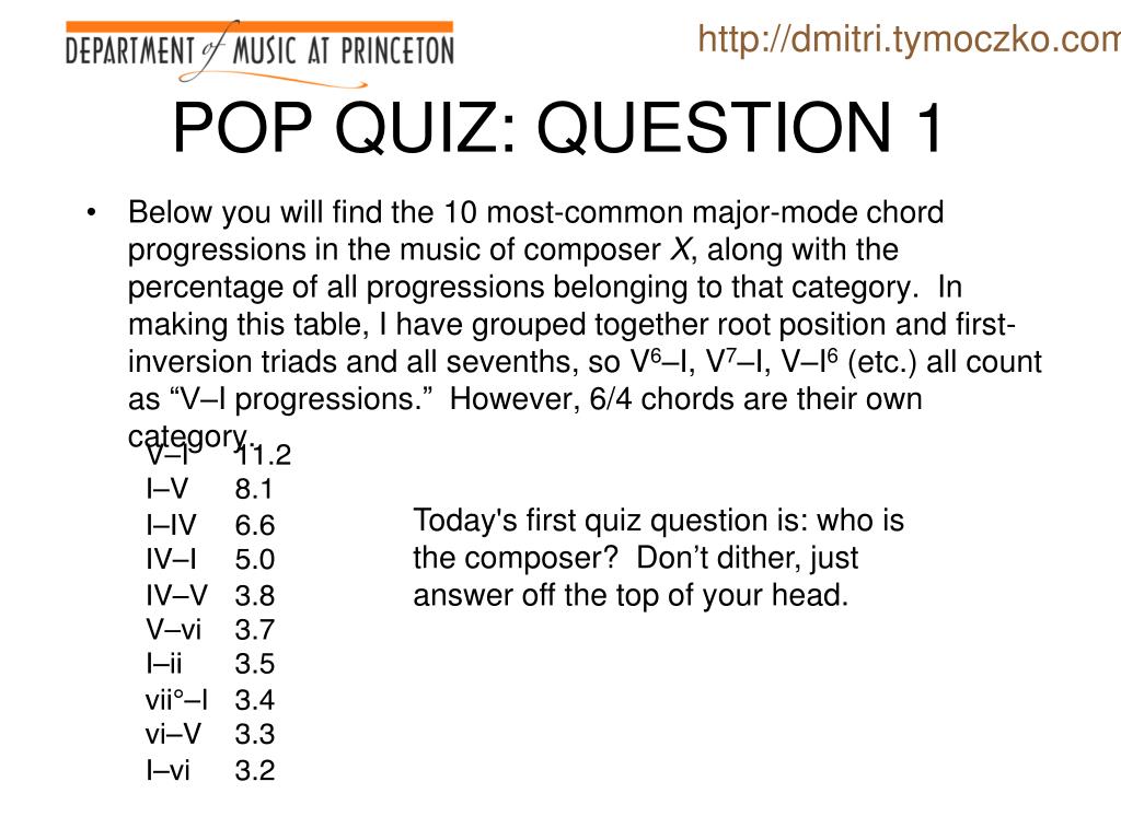 PPT POP QUIZ QUESTION 1 PowerPoint Presentation, free download ID
