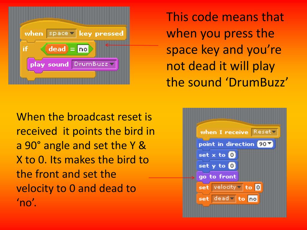 Flappy bird guide for Scratch - ppt video online download