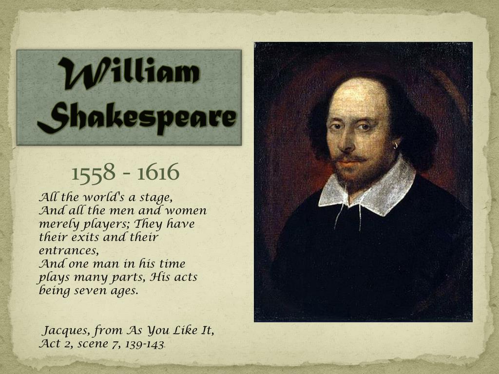 william shakespeare biography ppt