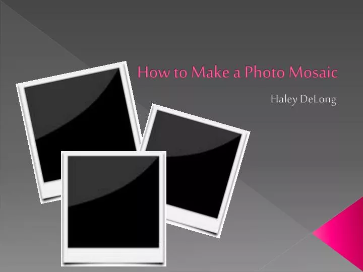 Powerpoint Mosaic Effect PPT - How to Make a Photo Mosaic PowerPoint Presentation, free download ...