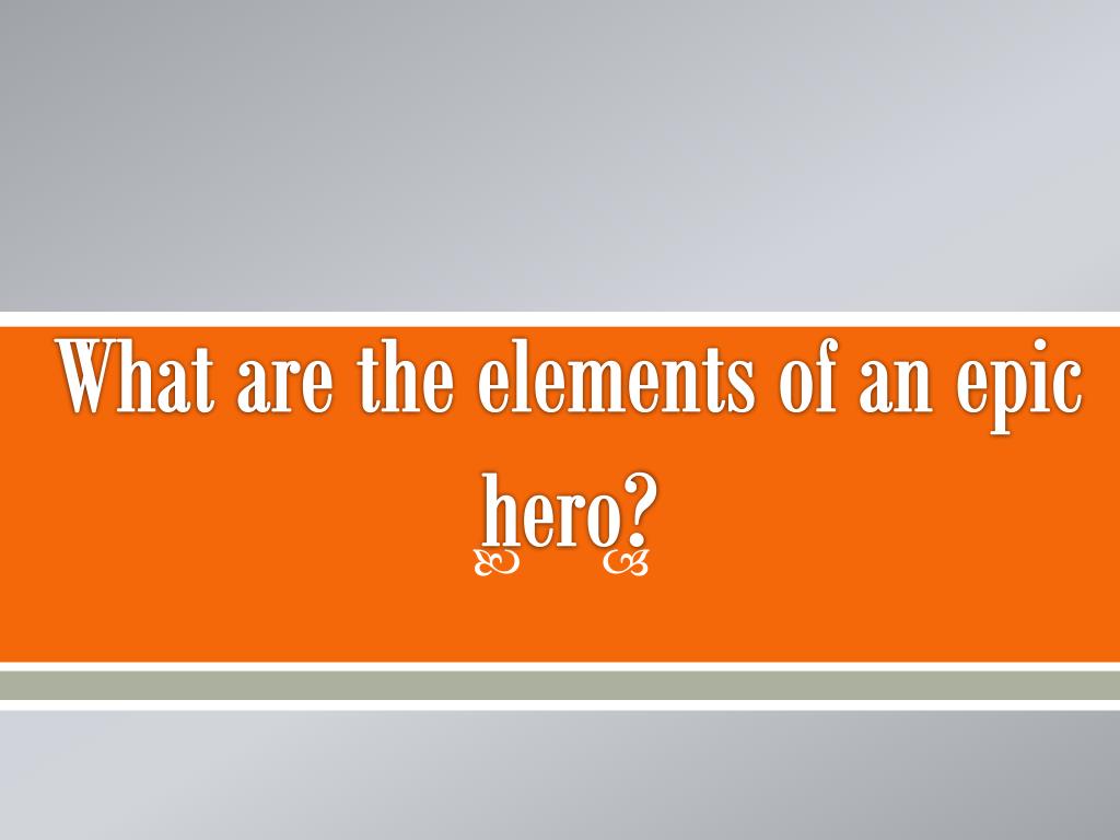 PPT Epic Poetry PowerPoint Presentation, free download ID2172802