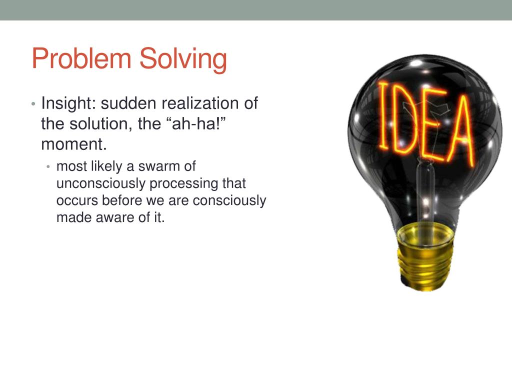how might a mental set interfere with successful problem solving