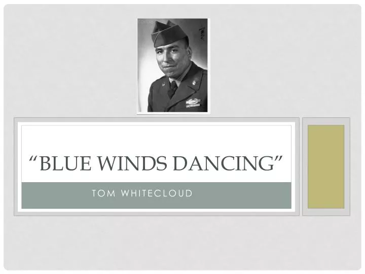 blue winds dancing Blue winds dancing by: thomas s whitecloud there is a moon out tonight moons and stars and cloud tipped with moonlight and there is a fall wind blowing. blue winds dancing Blue winds dancing by: thomas s whitecloud there is a moon out tonight moons and stars and cloud tipped with moonlight and there is a fall wind blowing.