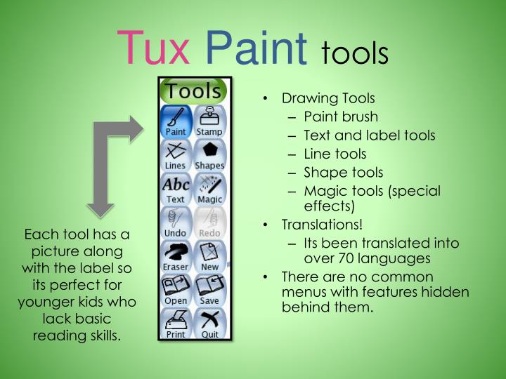 PPT - Tux Paint PowerPoint Presentation - ID:2173282