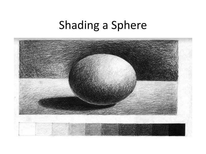 PPT - Shading a Sphere PowerPoint Presentation - ID:2173556