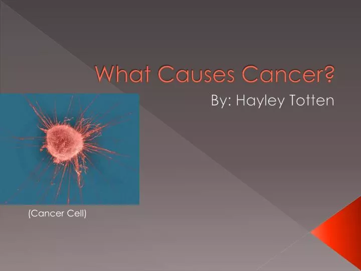 what causes cancer n.