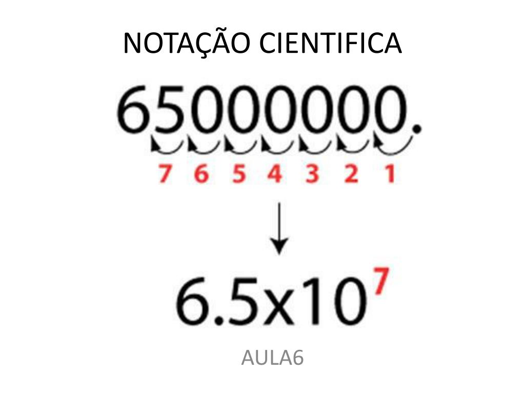 PPT - NOTAÇÃO CIENTIFICA PowerPoint Presentation, free download