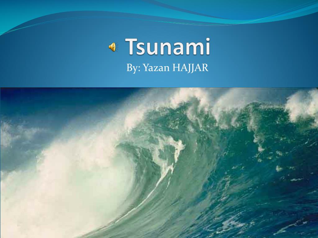 tsunami powerpoint presentation free download