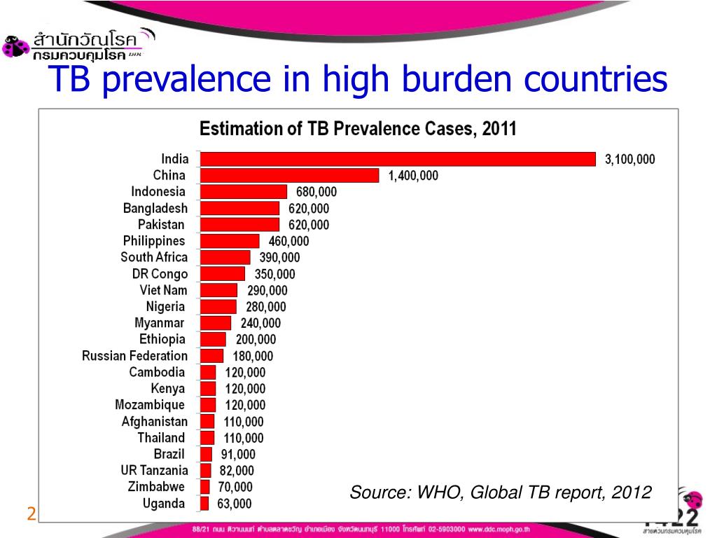 PPT Country Update Tuberculosis in Thailand PowerPoint Presentation