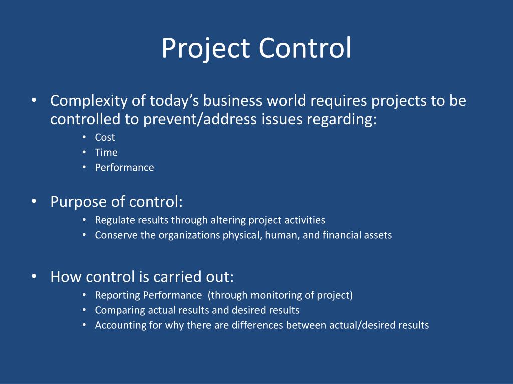 PPT - Project Leadership & Control 2008 PMI Project of the Year ...