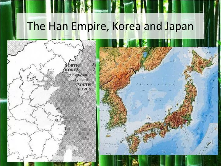 the han empire korea and japan n.