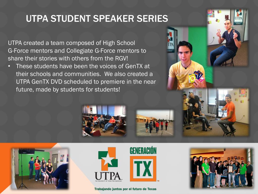 PPT - Generation TEXAS Upper RGV p-16 COUNCIL CASP Community Outreach ...