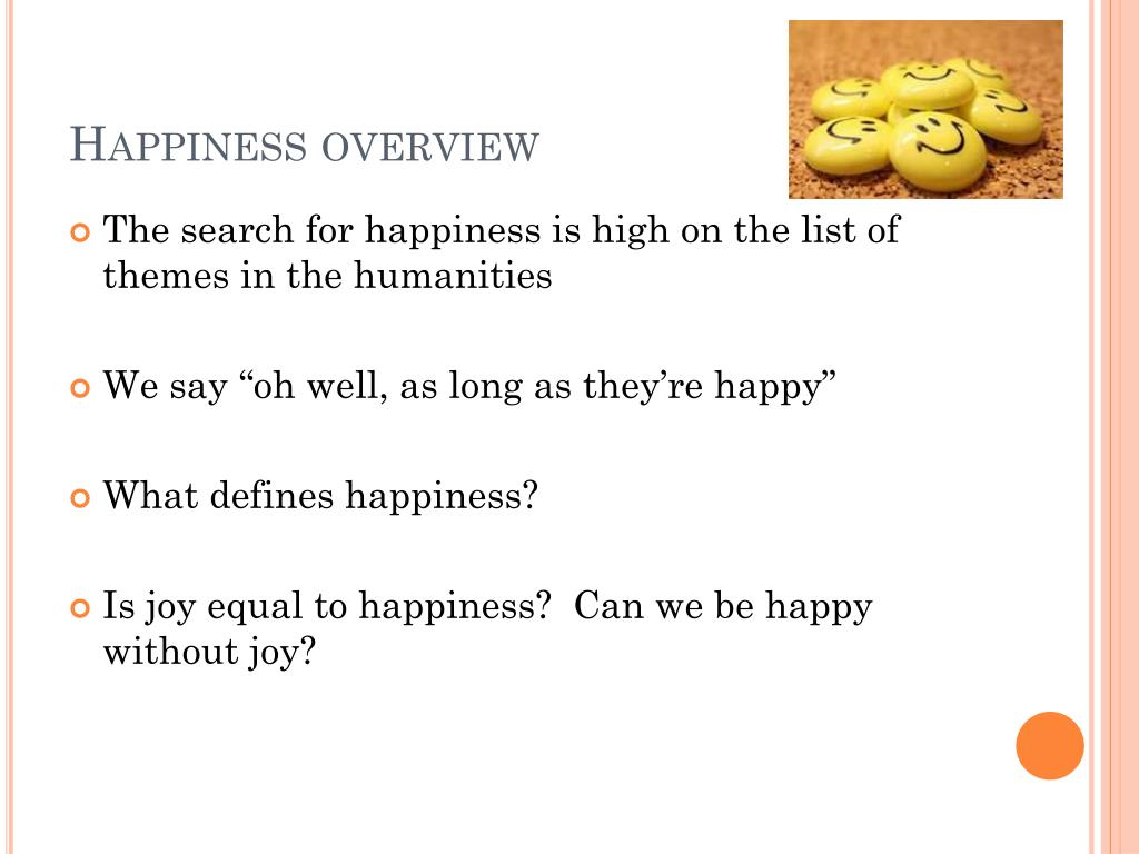 simple presentation about happiness