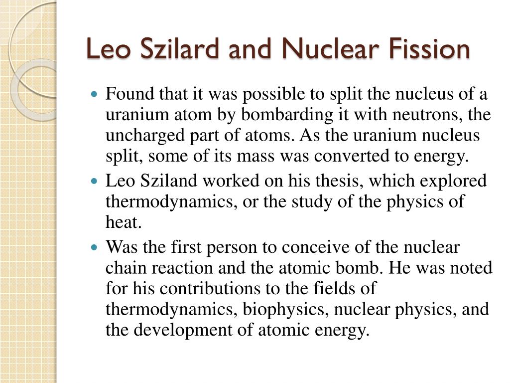 PPT - Nuclear Fission PowerPoint Presentation, free download - ID:2178516
