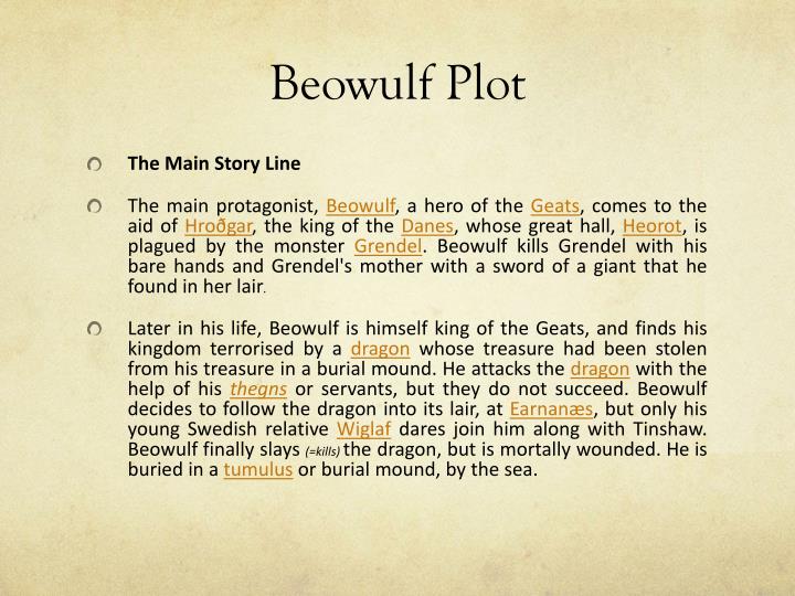 literary analysis in beowulf