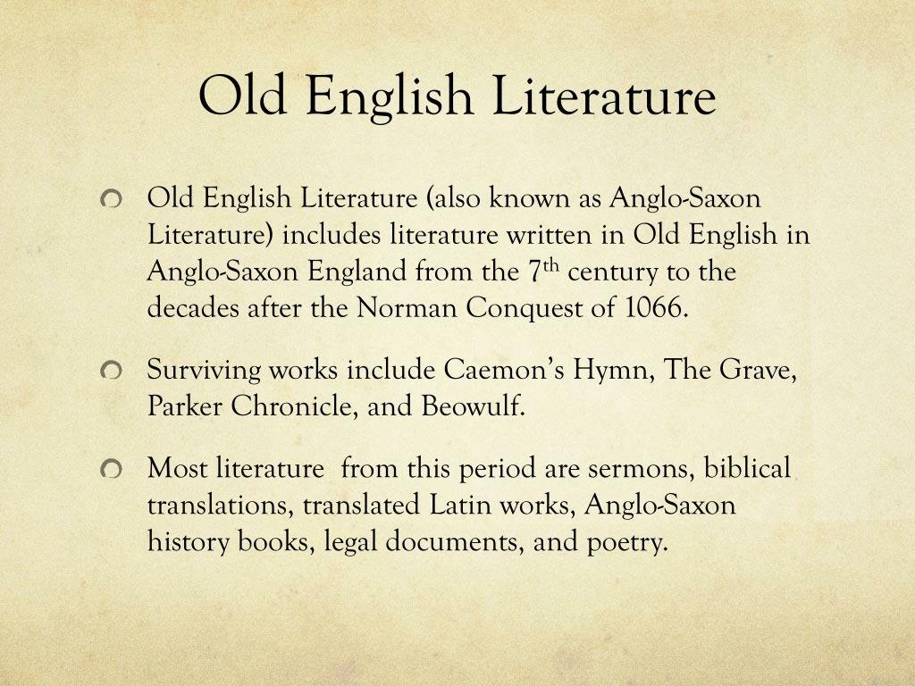 Complete old english. Old English Literature. English Literature презентация. The Anglo-Saxon period in English Literature. The History of old English period.