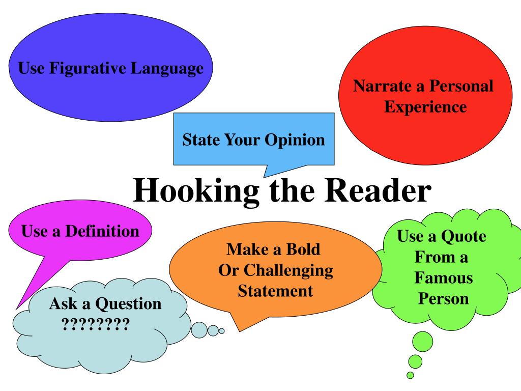 hook a reader in an essay