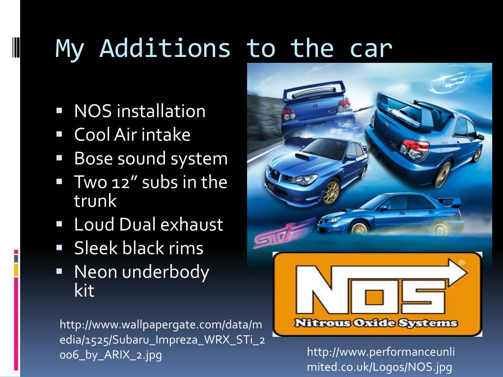 PPT - MY dream car: Subaru wrx sti PowerPoint Presentation, free ...