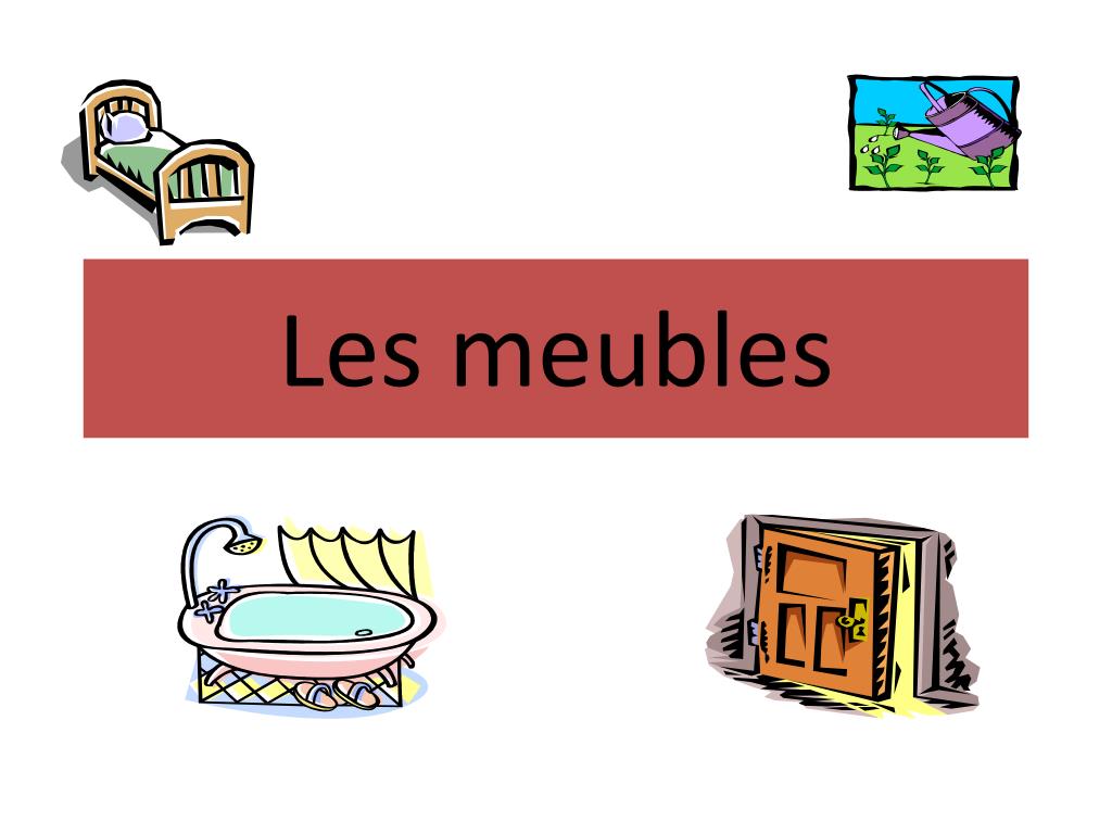 PPT - Les meubles PowerPoint Presentation, free download - ID:2180936
