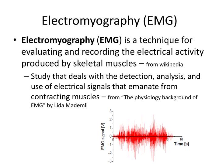 ppt scratch for arduino s4a and the electromyography emg electromyography