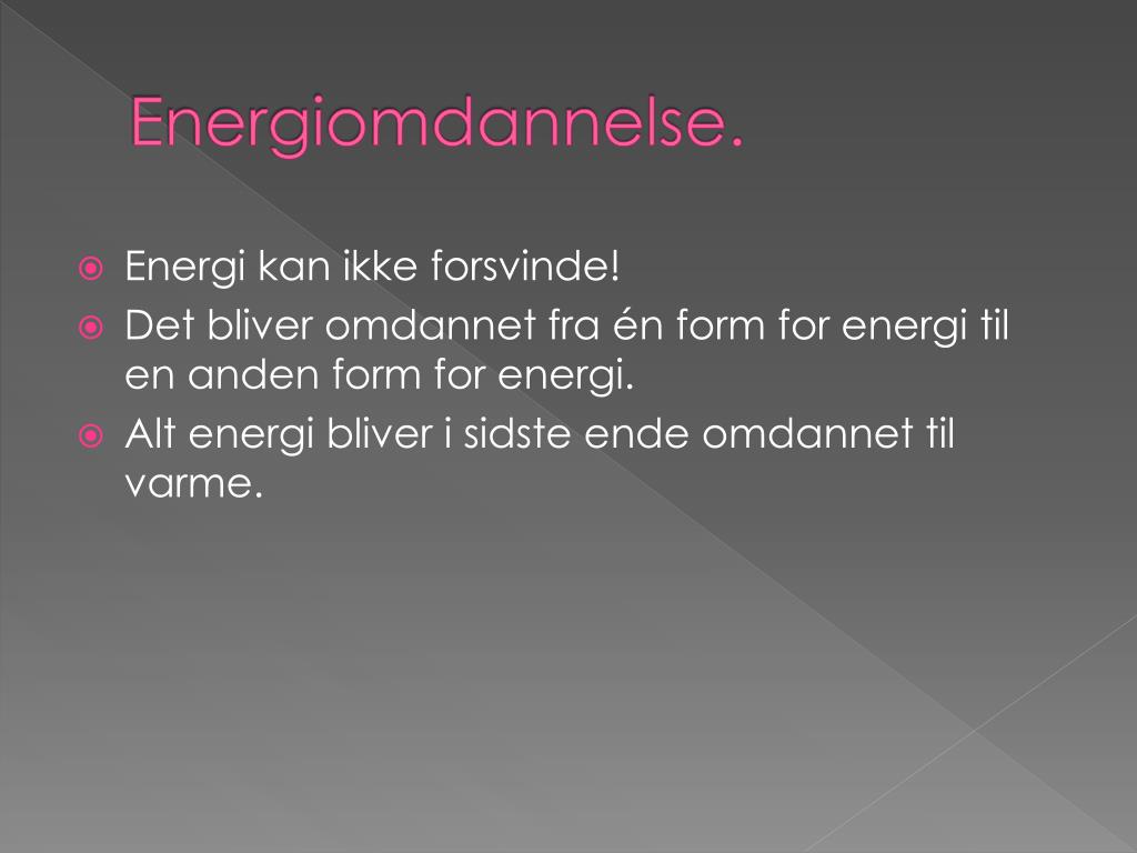 PPT - Mekanisk energi PowerPoint Presentation, free download - ID:2181907