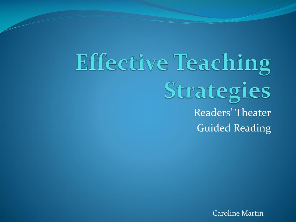 effective teaching methods borich free download