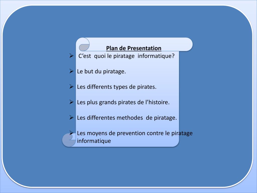 PPT - Le Piratage Informatique PowerPoint Presentation, free download -  ID:2184301