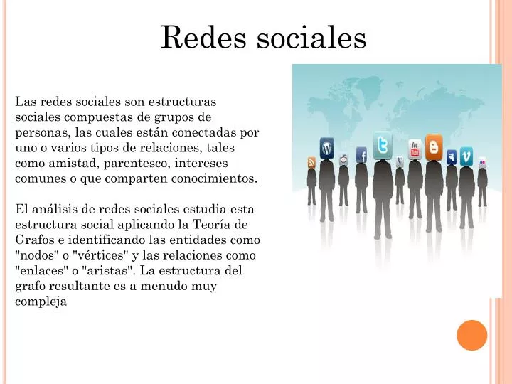 PPT - Redes sociales PowerPoint Presentation, free download - ID:2184386