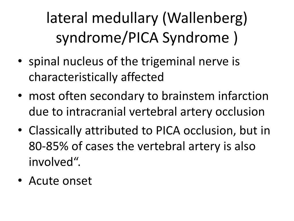 pica syndrome areas
