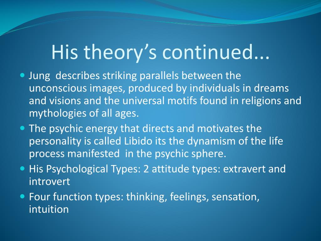 PPT Carl Jung’s Theory of Analytical Psychology PowerPoint