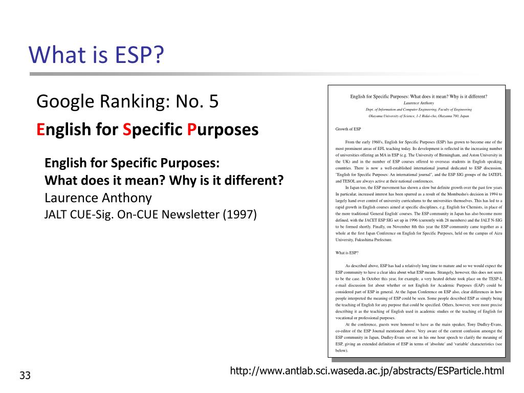 Ppt Laurence Anthony Center For English Language Education In Science And Engineering Celese Powerpoint Presentation Id Ppt Laurence Anthony Center For English Language Education In Science And Engineering Celese Powerpoint Presentation Id