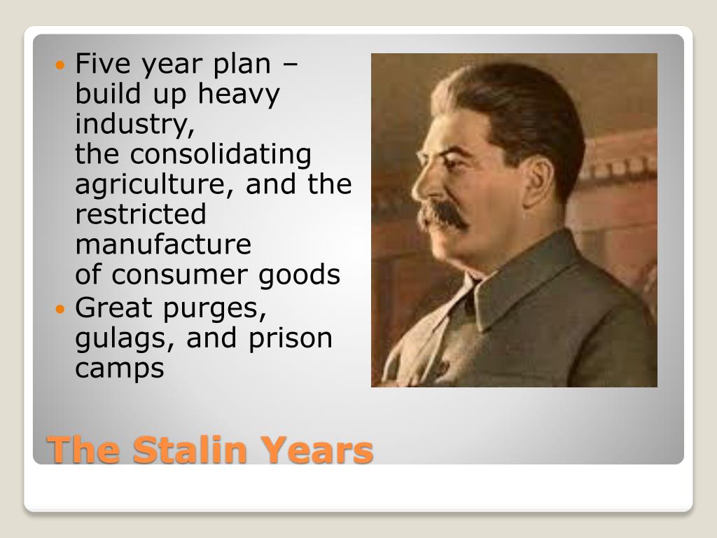 Stalin Inflation PPT - Russia’s Political and Economic Change PowerPoint Presentation ...