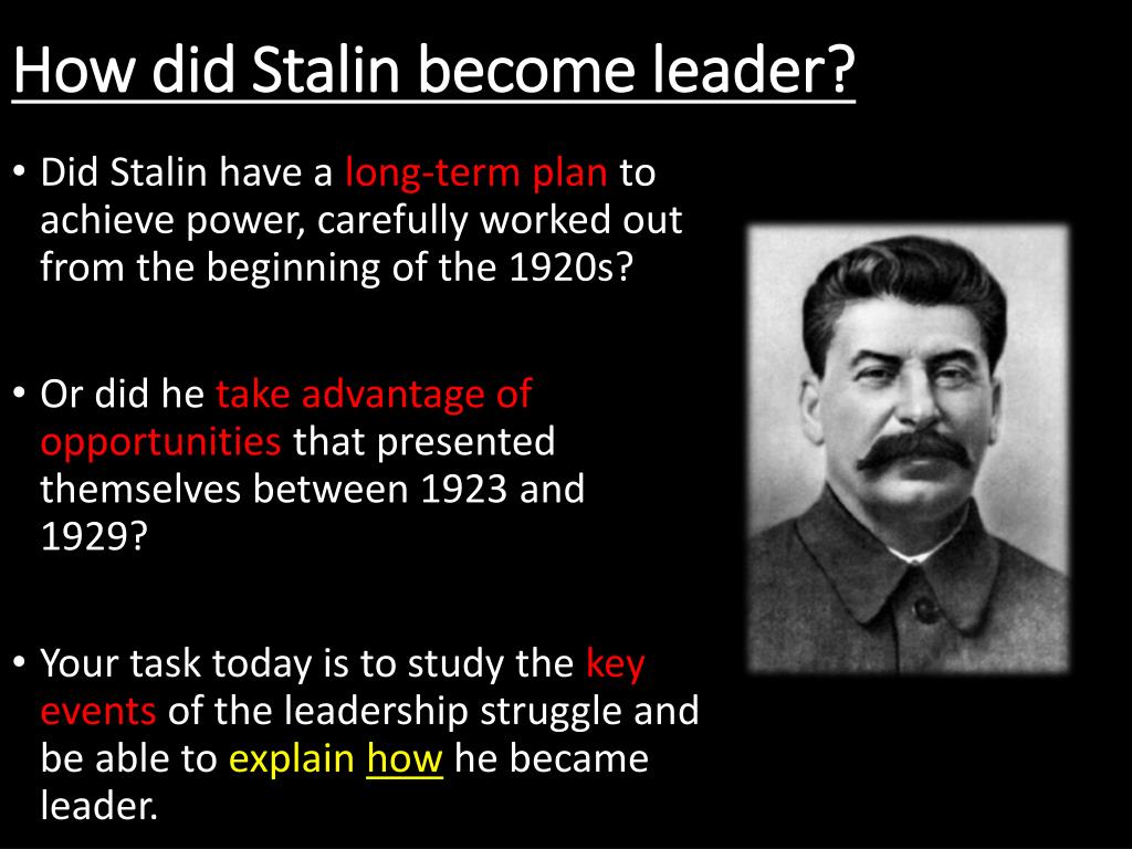 was stalin a good leader essay